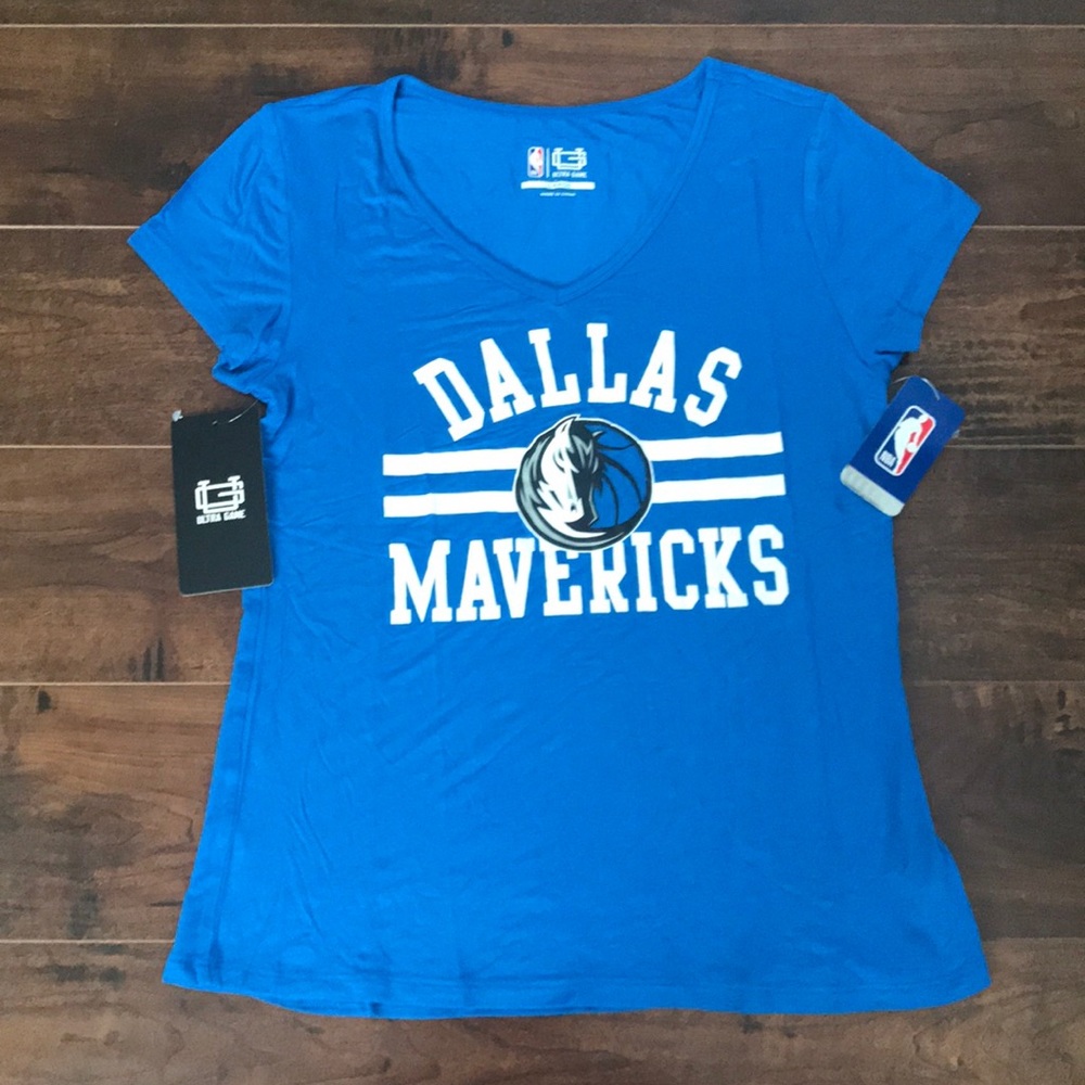 NBA Dallas Mavericks Ladies Tee NEW size Large